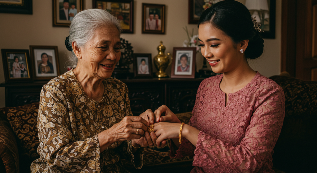 simpan emas sebagai aset