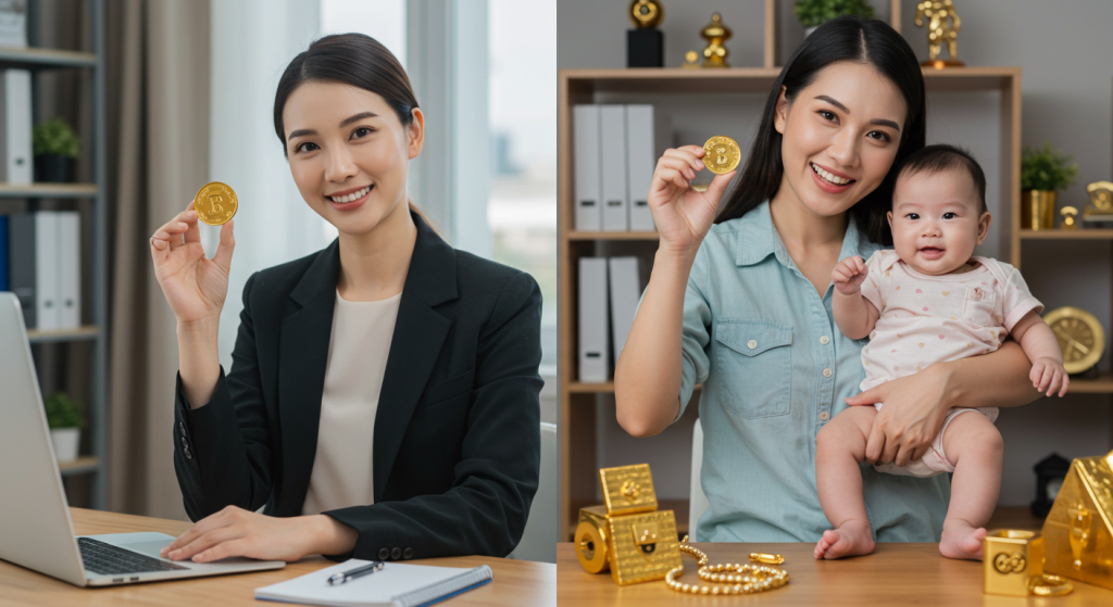 simpan emas sebagai aset