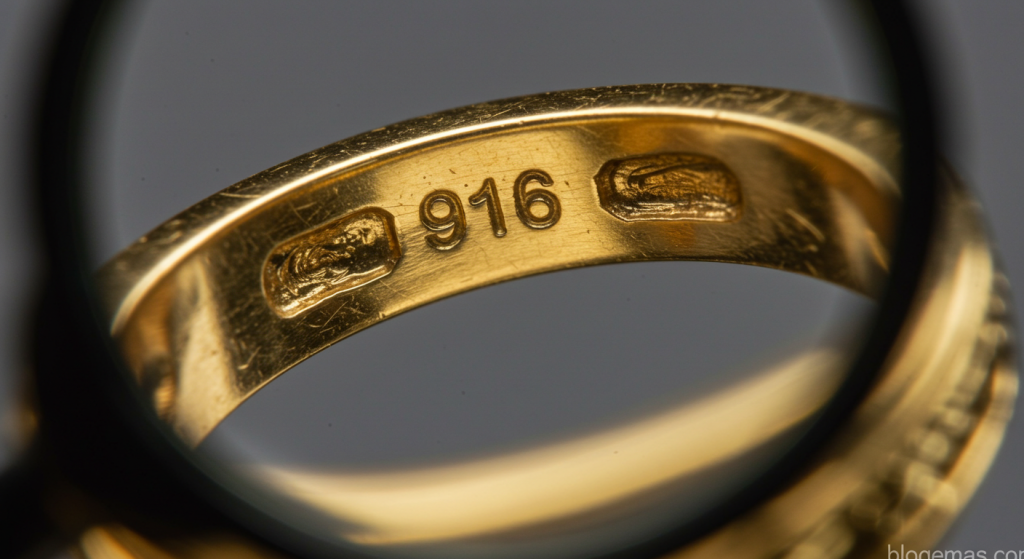 cara mengenal pasti emas