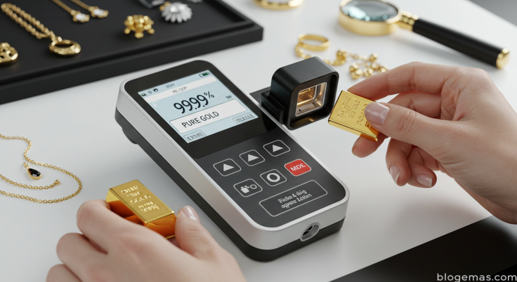 cara mengenal pasti emas