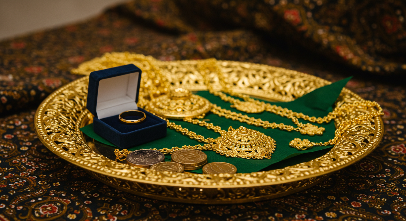 emas dalam perkahwinan melayu