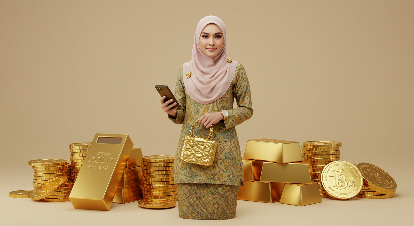 wanita boleh jana pendapatan dengan emas