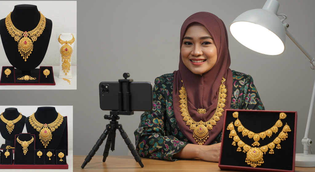 jana pendapatan dengan emas