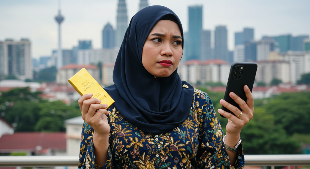 jual beli emas di shopee